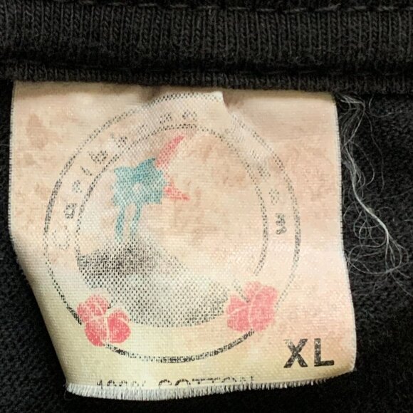 Vtg 1990s American Indian Thunder Print Lightning Thrashing Shirt T-Shirt Top - Picture 3 of 13